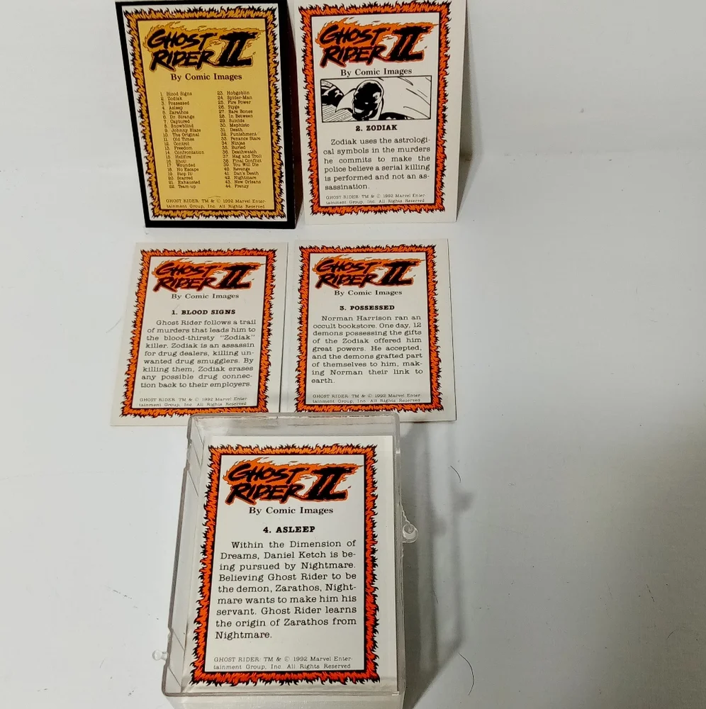 1992 marvel Ghost Rider 2 - Picture 3 of 8